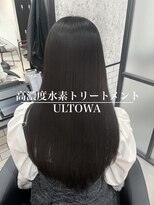 アンド(ANDO) 【本町】髪質改善 高濃度水素トリートメントULTOWA 美髪ロング