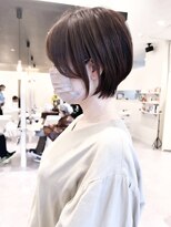 ヴィサージュタイム(VISAGE thyme) 丸みショートボブ/ショート/ハンサムショート/ハイライト