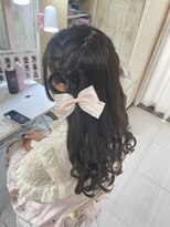 ヘアーメイクサロン リュクス(Hair make salon LUXE) ツインハートアレンジ