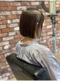 切りっぱなし艶ボブ☆【CERCA高田馬場/新宿】