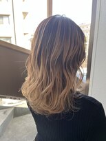 メロウ(mellow)&nbsp;バレイヤージュカラー