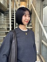 ラベンダーグレージュ／ボブ