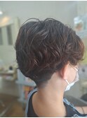 ハンサムショートパーマ