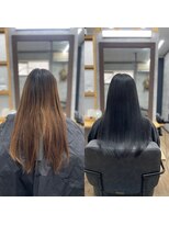 ナチュラル 泉中央店(Natural)&nbsp;泉区　泉中央　縮毛矯正　髪質改善　トリートメント　艶髪カラー