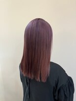 ビーグレイス&nbsp;髪質改善カラー×20代アッシュラベンダー