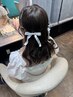 【当日限定(土日祝のみ)】ヘアセット ￥3000