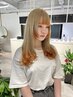ケアブリーチカラー＋カラー ※リタッチもこちらで￥16500