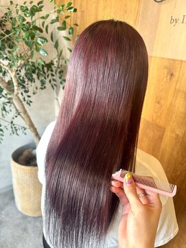 ソル(SOL by INFINI) ボルドーカラー