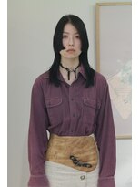 マレ(MARAIS)&nbsp;リラックス感のあるボブとロングのMIXスタイル