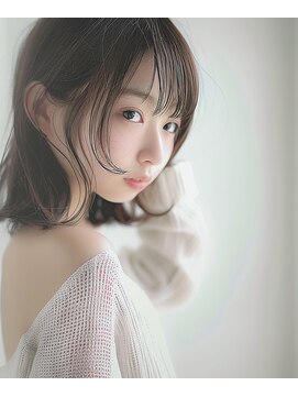 ヘア ケア オディール(Hair Care Odile) 【ボブスタイル】顔まわりデザイン”韓国風な姫カット”