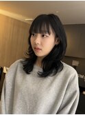 #ハッシュカット#コテ巻き/岸本 理希