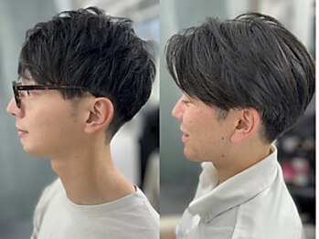 メンズサロン ジ エクト リアン 箕面(メンズサロン The Ect Lien)の写真/【箕面駅徒歩5分】ビジネスシーンで好印象な洗練された似合わせカット。清潔感と個性を両立したヘアご提案