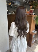 髪質改善カラー×ベージュブラウン【銀座,銀座一丁目美容室】