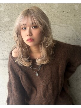 シェル(SHEL+L) ハイトーンエンドカラー♪【HARUNA】