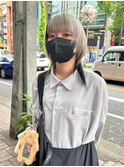 ミルクティーベージュ/ウルフカット