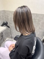 サロウィン 新潟万代店(SALOWIN)&nbsp;ナチュラルベージュバレイヤージュ