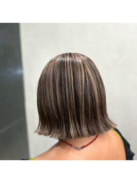 エッジ ヘア メイク(edge hair +make) カラー/ブリーチ/ダブルカラー/リタッチ/韓国/ハイライト/流山