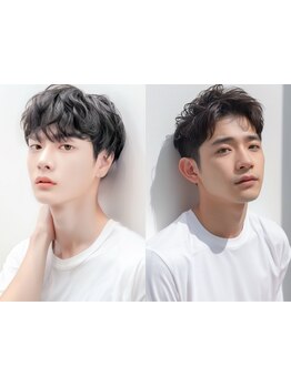 《韓国好き必見》波巻きパーマ/フェザーパーマ/ダウンパーマ/カルマパーマのなりたいスタイルが叶う[那覇]