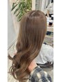 クレア(CREA)&nbsp;ブリーチなしダブルカラー/レイヤーカット/ブラウンカラー/渋沢
