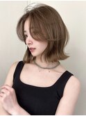 表参道ボブレイヤーカット顔周りカット20代30代