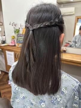パオちゃんの美容室 キッズカット+ヘアアレンジ