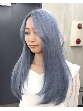 ニコ トウキョウ 渋谷(nico TOKYO) ダブルカラーミルクティーベージュピンクブラウンロングレイヤー