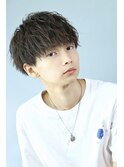 ソフトツイストマッシュ刈り上げツーブロック