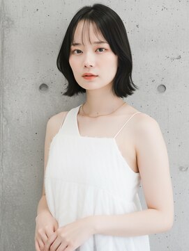 黒髪ボブ