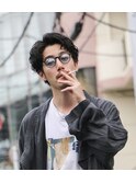 MEN’S HAIR/波巻ツイストスパイラル/フェザーパーマ/渋谷ア