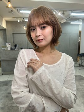 ヴェイン 渋谷(vain) くびれボブ ミニボブ レイヤーボブ