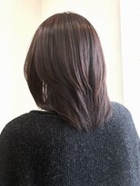 ラレヴ(Le Reve) ダークブラウン レイヤーカット ミディアム 30代 40代 髪質改善