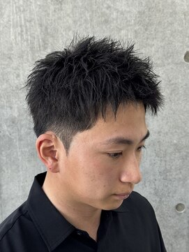 ボンド トウキョウ(BOND TOKYO) ツーブロスパイキーショート #スパイキーショート #アップバング