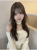 韓国レイヤーカット2