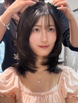 ジアン テラス(GIEN TERRASSE)&nbsp;レイヤーカット/亀井詩奈