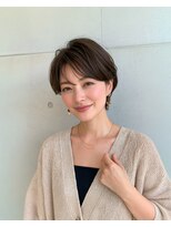 ハピネスフィール 宇治店(Happiness FEEL)&nbsp;耳掛けショートボブナチュラルショート