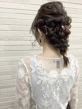 ネオリーブ クタ 町田店(Neolive kuta) 【　町田　Neolive kuta】編み込み　ヘアセット　７