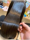 【美髪 久米田】小顔*耳かけ*ナチュラルストレート