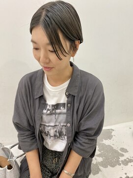 エンドリンク(endlink) 秋カラー カーキベージュハンサムショート