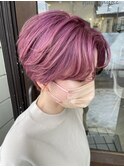 ハンサムショート×ピンク♪♪