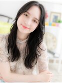 【macaron】ナチュラル美人☆流れるレイヤーなみなみウェーブ