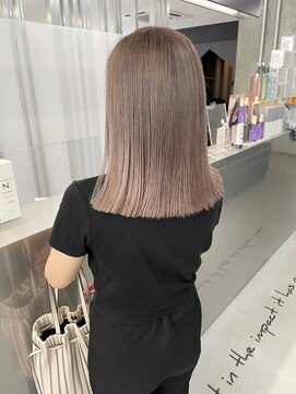 キング 梅田(K!ng) 【梅田】ミルクティーベージュ髪質改善トリートメント