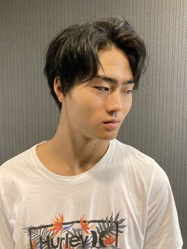 リリー(Lily) ナチュラルセンターパート【理容】蒲田/床屋/バーバー/田町/大森