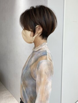 ロンドソレイユ 池袋(Lond soleil) ショート/前髪/グレーベージュ×ブリーチなし/髪質改善[池袋]