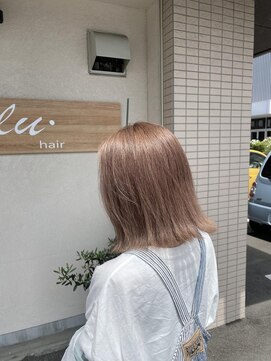 ウルヘアー(ULU hair) 大人気/ミルクティーベージュ