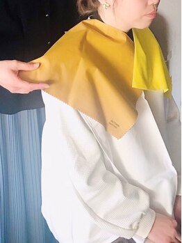 リノ(Lino)の写真/【パーソナルカラー診断も大人気◎】丁寧なカウンセリングでお客様1人1人に合ったトレンドカラーをご提案☆