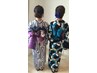 浴衣着付け＋ヘアセット♪￥7700