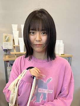 グラム 安城桜井店(gram) すとん外はねボブ