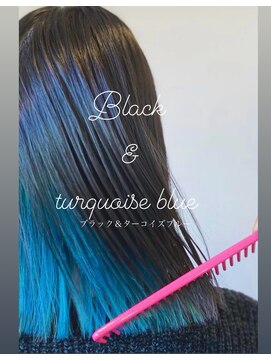 コロハス(COLOHAS) インナーカラー　ブルー