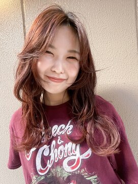 キーゴ 博多(KY-GO.) layer style/red brown