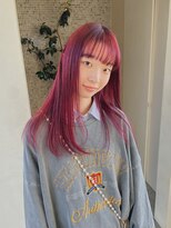 トップヘアー スパアンドリラクゼーション 安城(spa&relaxation) チェリーレッド/ダブルカラー#髪質改善カラー